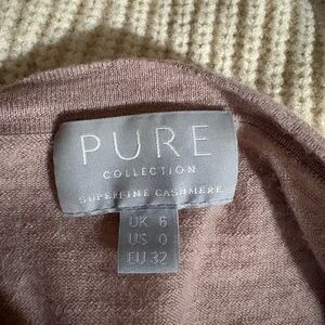 Pure Collection Women's Cashmere Sweater - Soft Brown